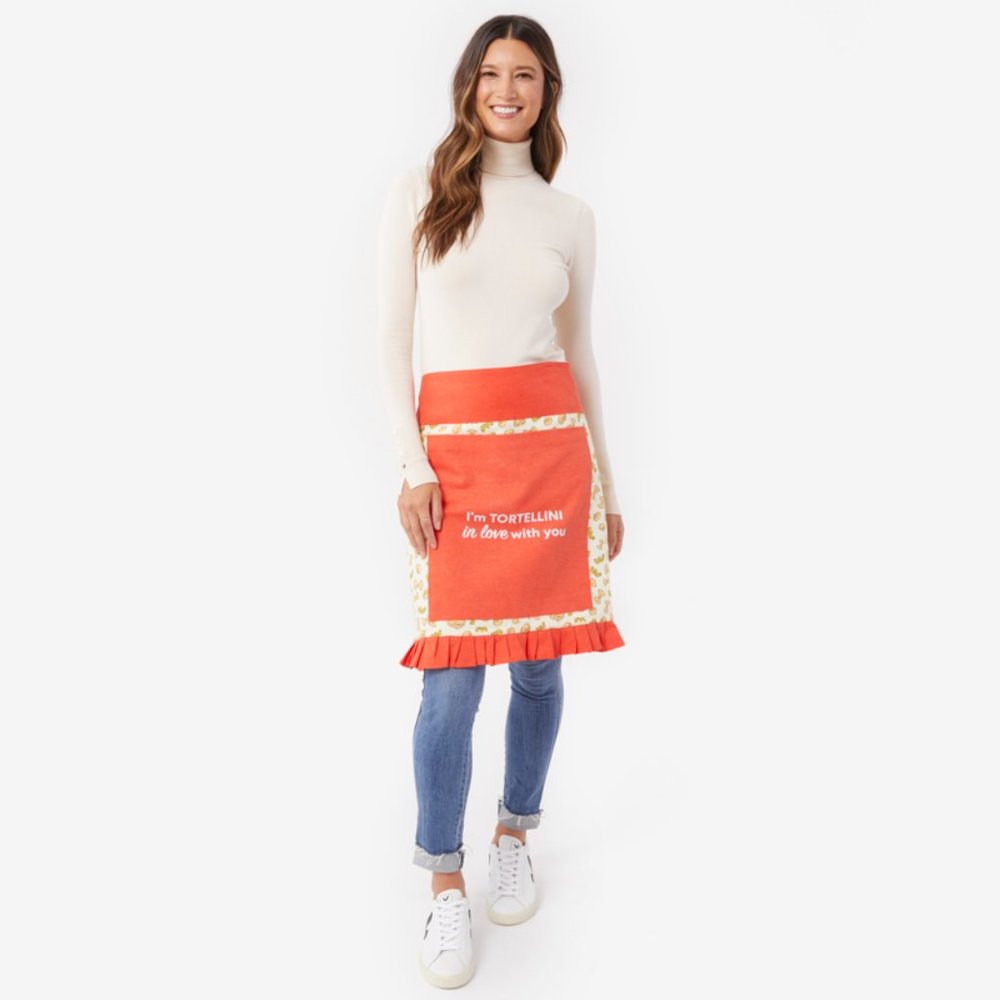 TO THE MARKET Half Apron Tortellini
